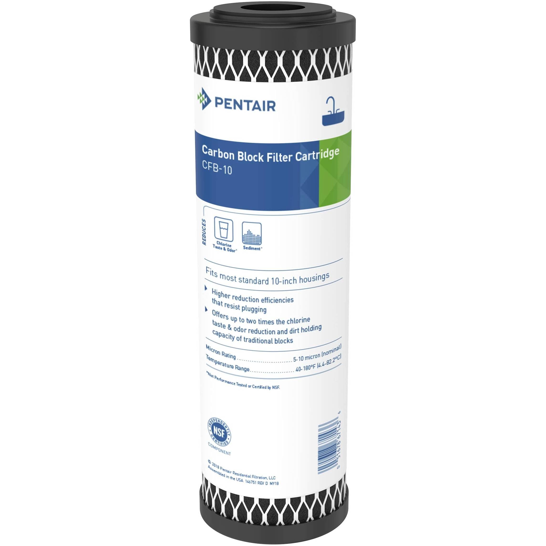 Pentek CFB-10 255671-43 10" Carbon Block 10 Micron Filter