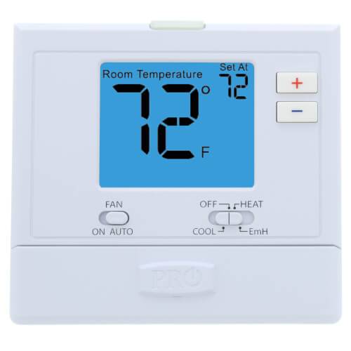 Pro1 IAQ T721 2-Heat, 1-Cool Programmable Thermostat