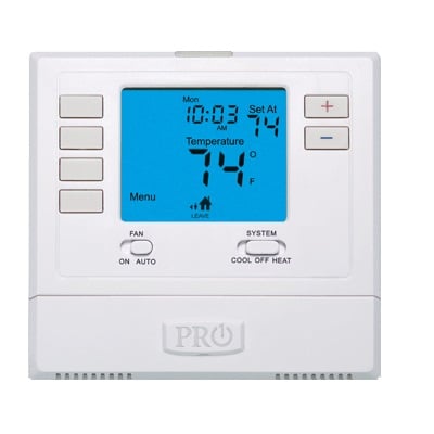 Pro1 IAQ T721 2-Heat, 1-Cool Programmable Thermostat