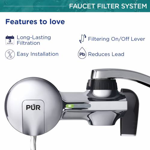 PUR® PLUS PFM400H Advanced Faucet Mount Filtration System