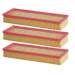 Ram RAM 3500 replacement part - Purolator A34838 Car Air Filter Replacement - 3-Pack