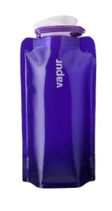 0.5L Purple Vapur Shades Foldable Water Bottle