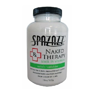 Spazazz SPZ-612 Naked Therapy Spa and Bath Crystals - 19oz