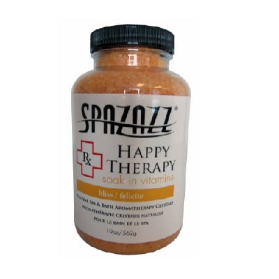 Spazazz SPZ-611 Bliss Happy Therapy Spa and Bath Crystals - 19oz