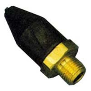 Viskon-Aire Large Black Rubber Tips - 48/case 48-Pack
