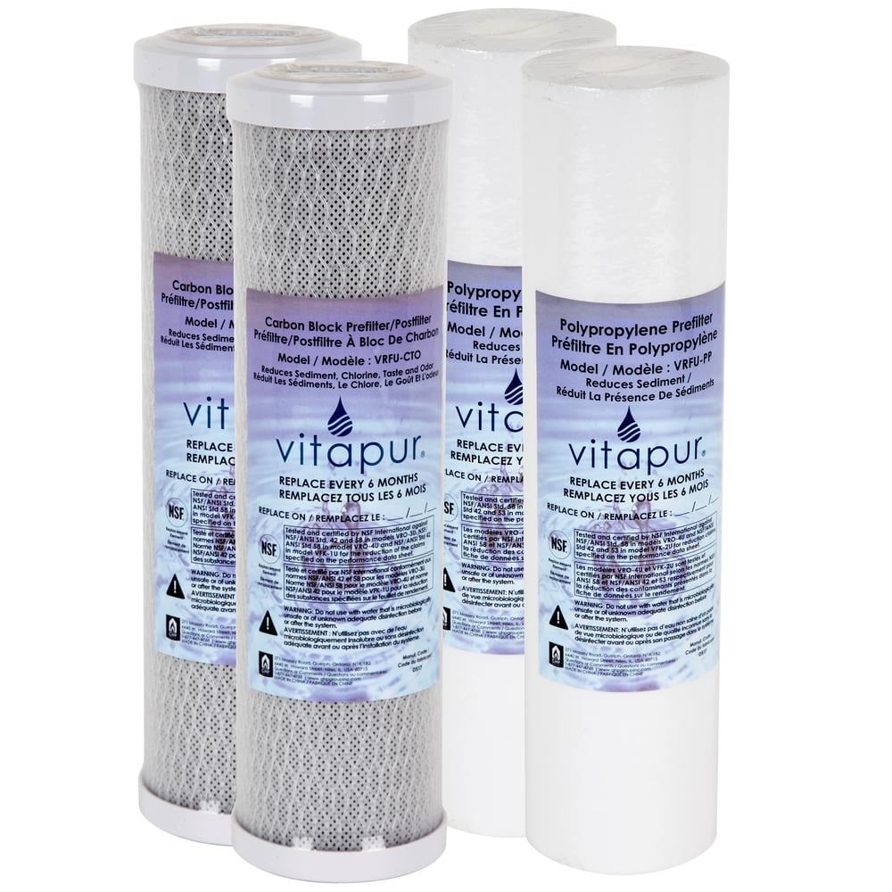 Vitapur VRFK2U Replacement Filter Kit for Vitapur VFK-2U System