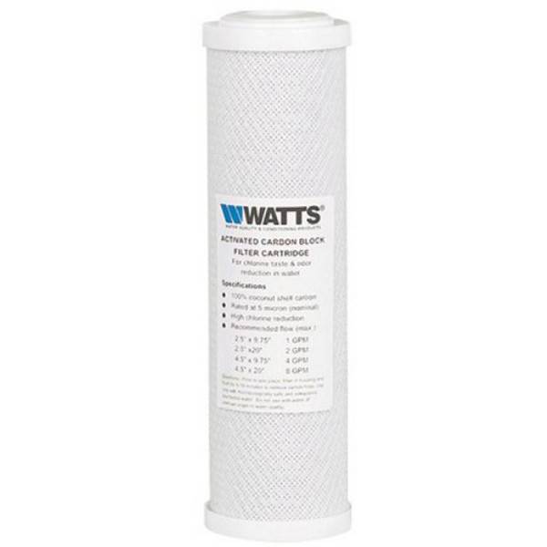 Watts WCBFF20 5 Micron 20" Coconut Carbon Water Filter