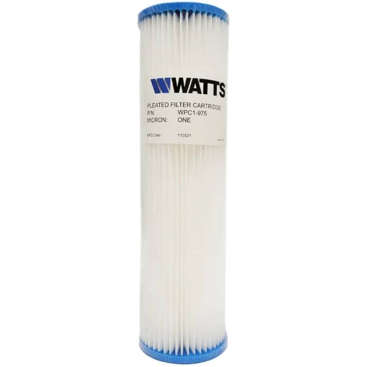 Watts WPC1-975 Pleated Sediment Filter Cartridge - 1 Micron