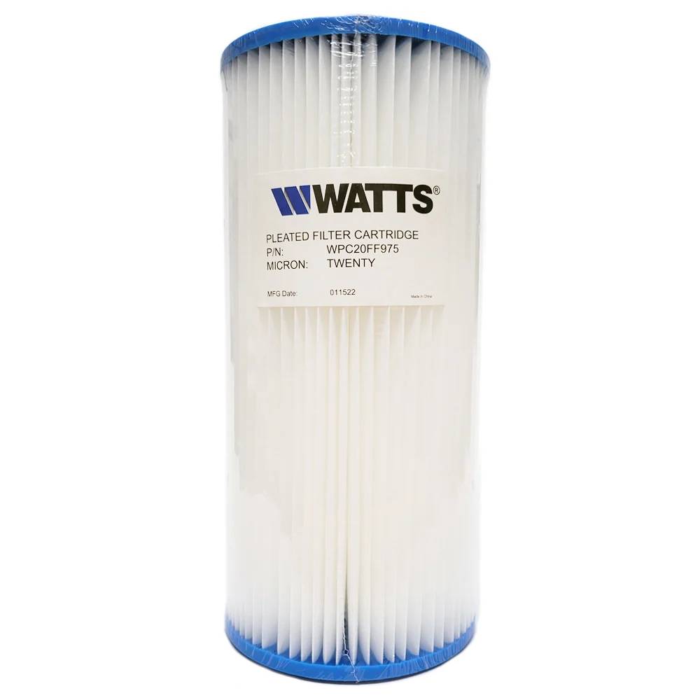 Watts WPC20FF975 20 Micron Pleated Water Filter