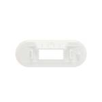 Whirlpool WTW8127LC0 replacement part - Whirlpool W11545554 Bezel-Lid Lock White
