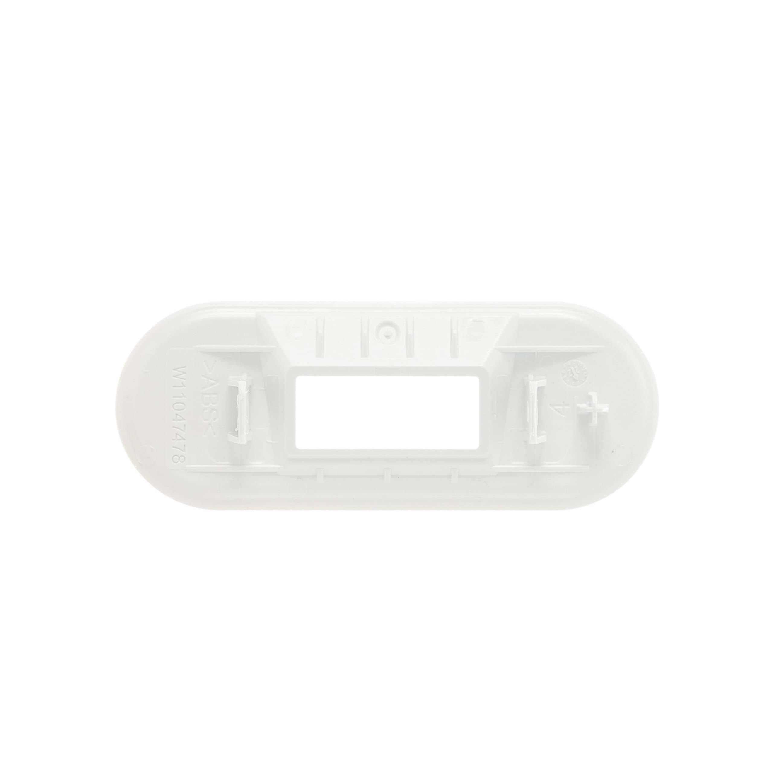 Whirlpool W11545554 Bezel-Lid Lock White