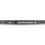GE GDP615HFM4DS replacement part - Whirlpool WD34X24506 Console Buttons Graphic Cover Assembly