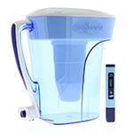 ZeroWater ZD-010 10-Cup Filtered Water Pitcher with TDS Meter