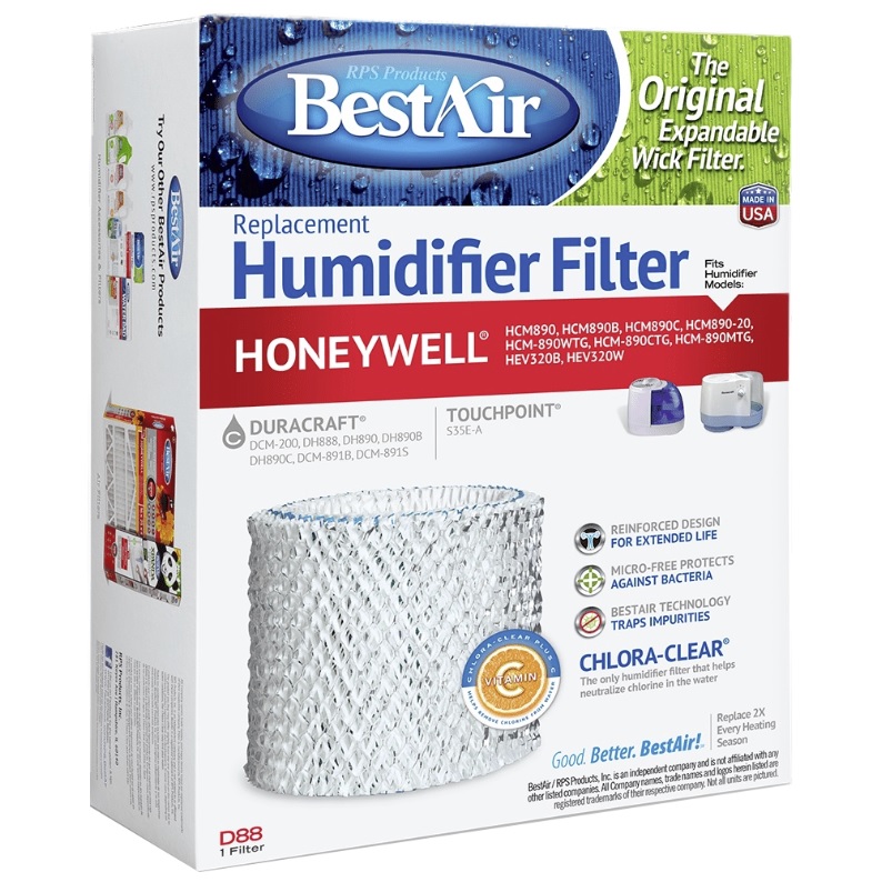 BestAir D88 Replacement for Filters Fast&reg; 31948 R