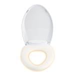 Brondell Heated Toilet Seats l60-rb replacement part Brondell LumaWarm Heated Nightlight White Toilet Seat - Round