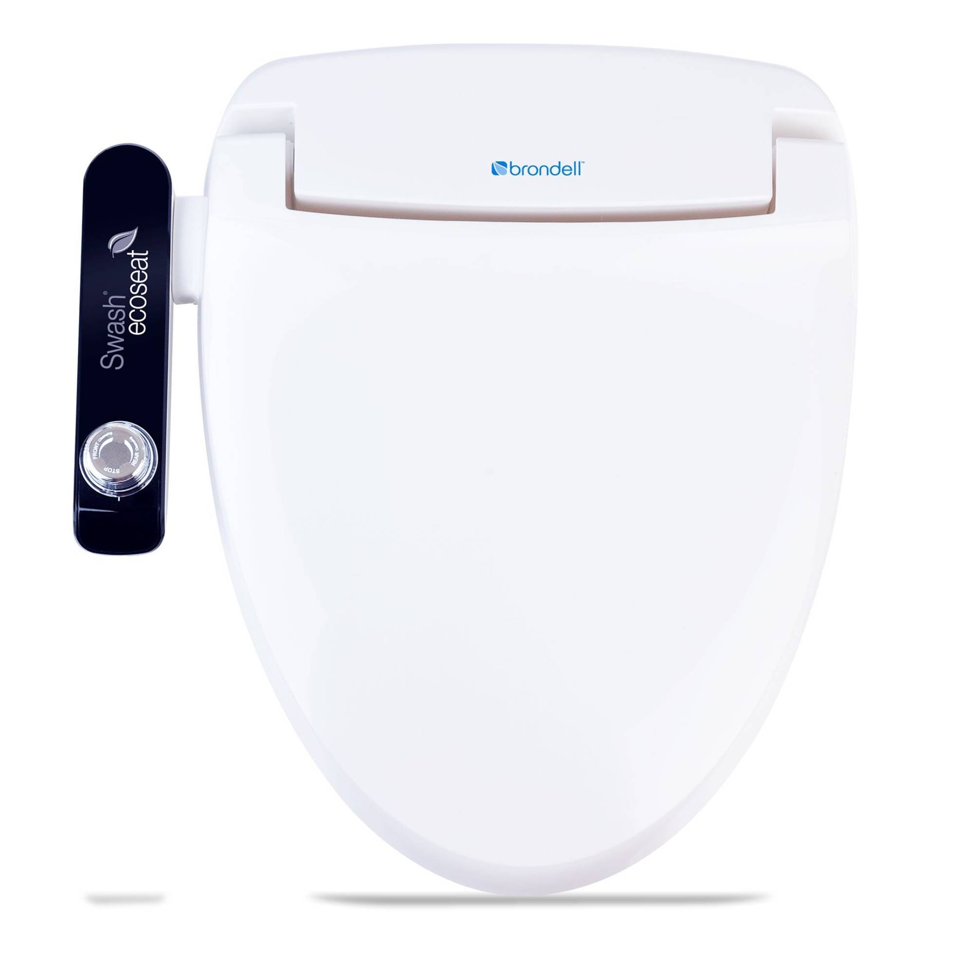 Brondell Swash EcoSeat 100 White Bidet Toilet Seat - Elongated