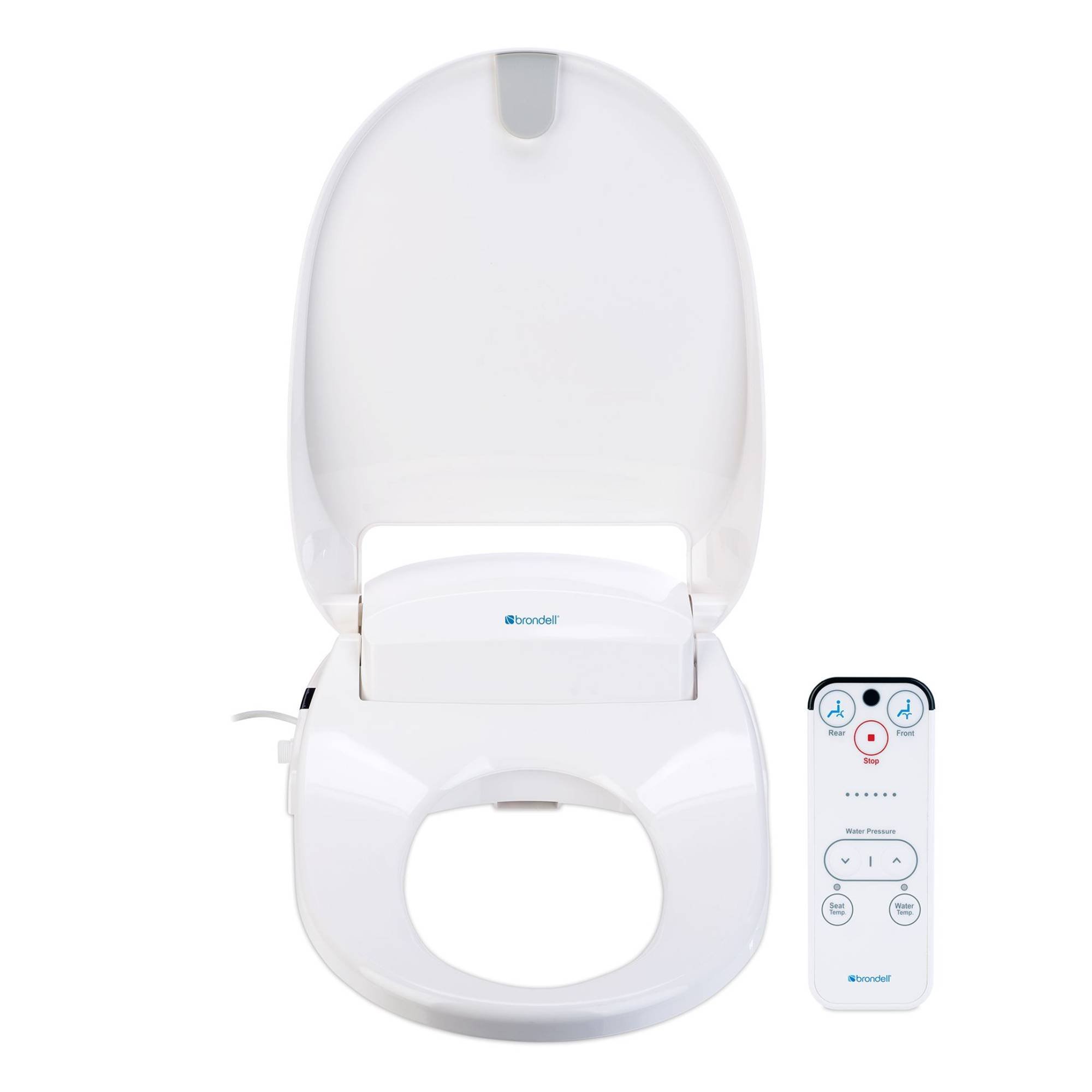 Brondell Swash 300 White Advanced Bidet Toilet Seat - Elongated