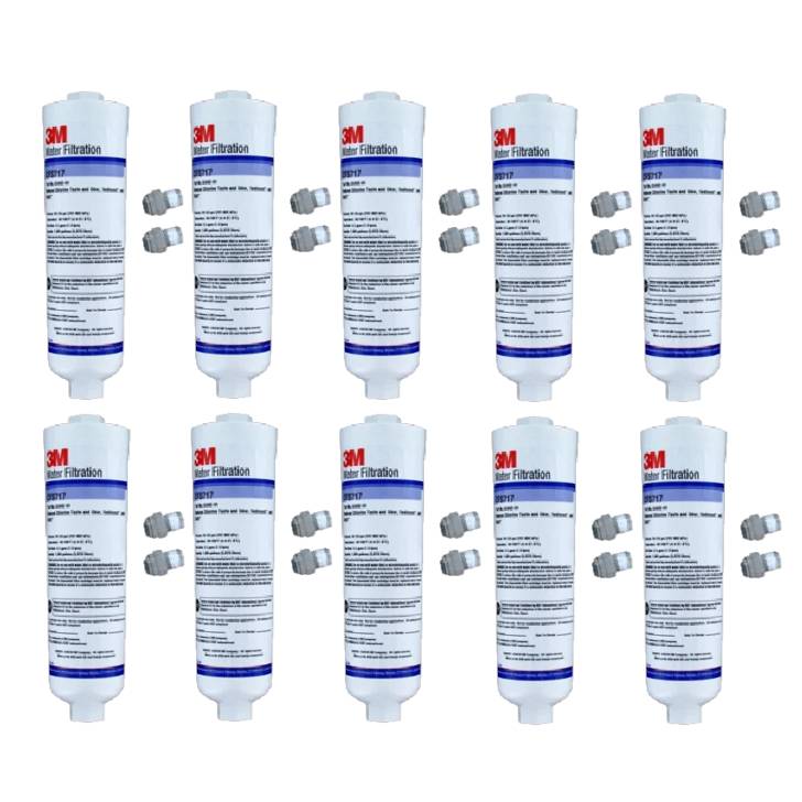 3M Cuno 5 Micron Inline Water Filtration System 10-Pack