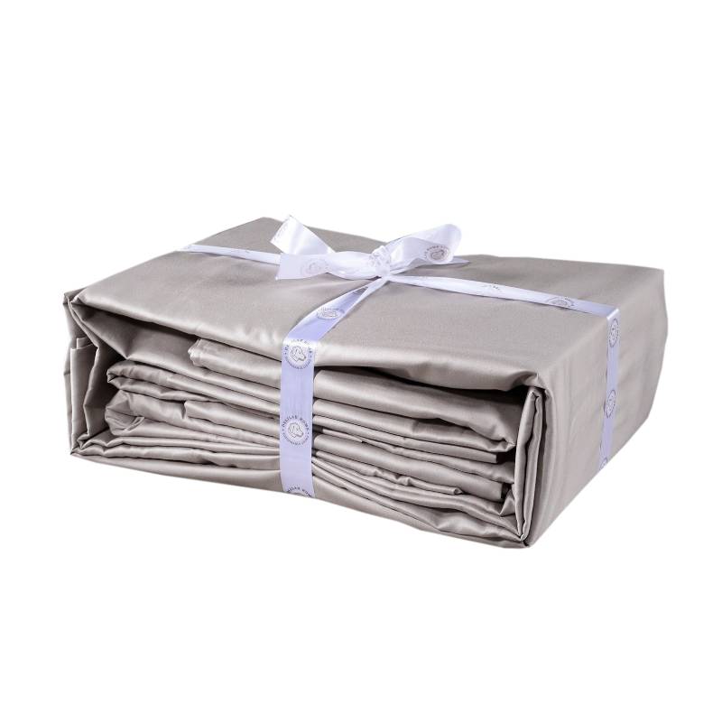 Slate Gray 100% Organic Cotton Bed Sheet Sets & Separates