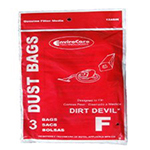 Dirt Devil DIRT DEVIL M313PC replacement part - Dirt Devil Type F Vacuum Bags - 3-Pack Microfresh