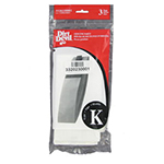 Dirt Devil ROYAL DIRT DEVIL STICK VACUUMS replacement part - Dirt Devil TYPE K Vacuum Cleaner Bag 3 PACK