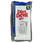 Dirt Devil SENSATION replacement part - Dirt Devil 3670147001 TYPE D Vacuum Cleaner bags 3 PACK