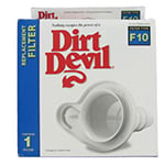 Dirt Devil DIRT DEVIL SWIFT STICK 083410B replacement part - Dirt Devil F10 Vacuum Filter Cartridge