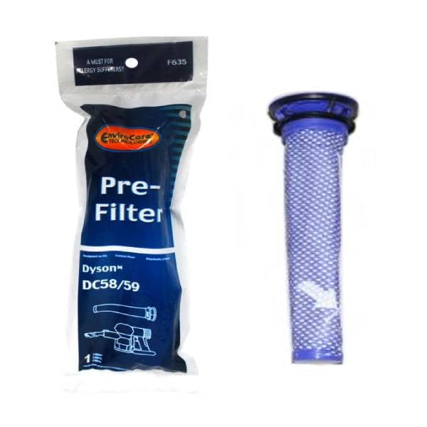 EnviroCare 10-2358-02 Replacement for Dyson 96566-01 Pre Motor-Filter - Fits Dyson V6, V7, V8 Vacuums