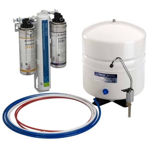 Everpure LVRO-75HE Reverse Osmosis Filter System w/o Faucet, EV9975-00