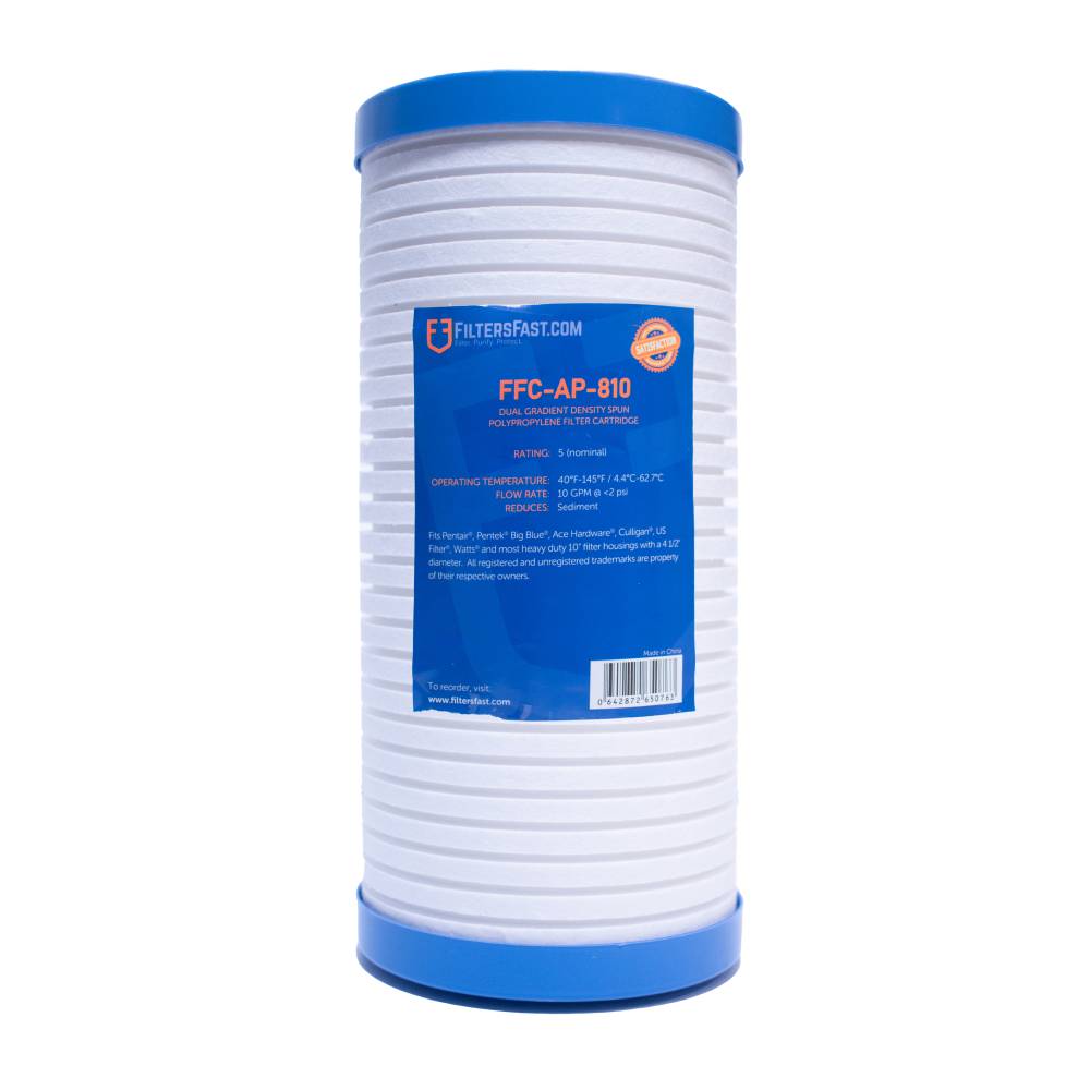 Filters Fast&reg; FFC-AP-810 Whole House Sediment Filter
