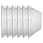 1" MERV 8 Furnace & AC Air Filter by Filters Fast&reg; - 6-Pack