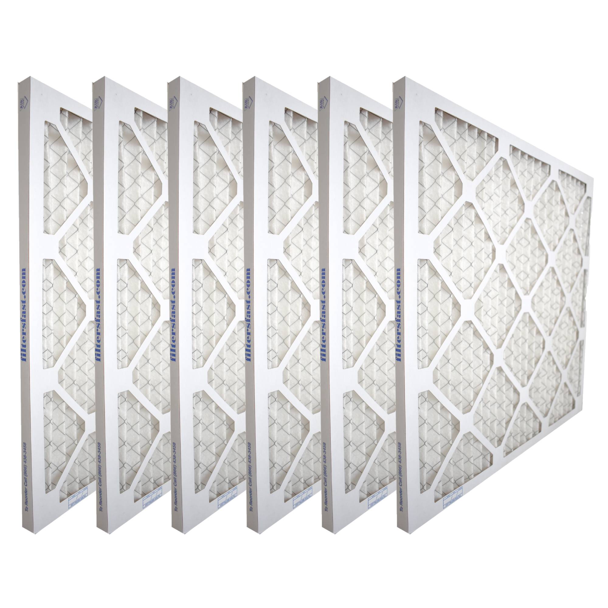 MERV 8 Filters Fast® 1" AC and Furnace Air Filters 6-Pack