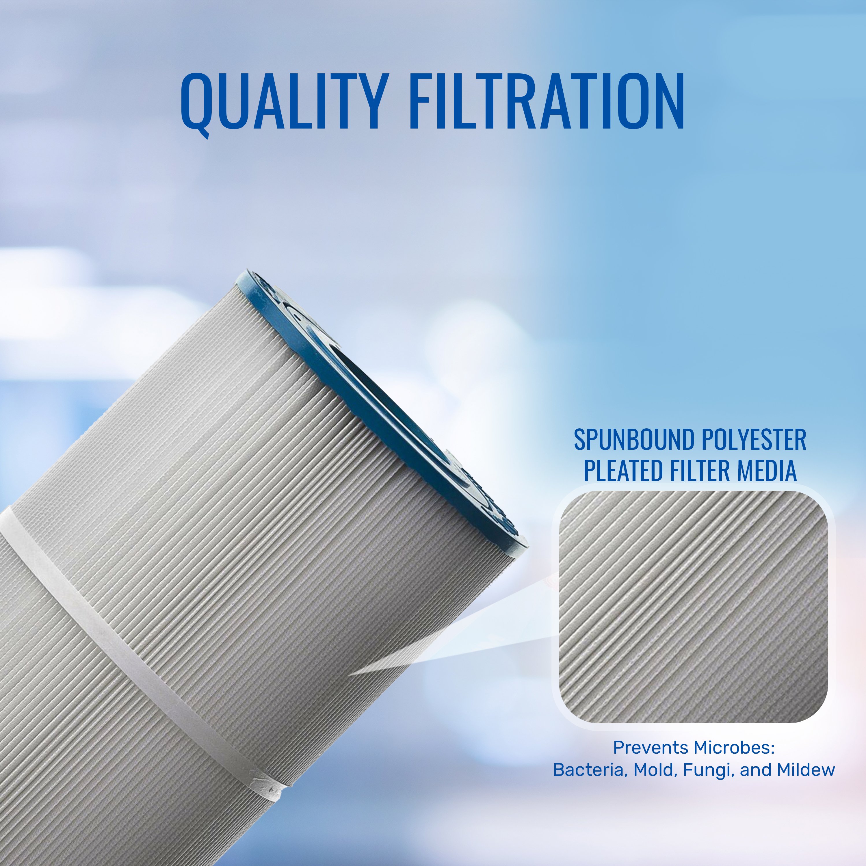 4-Pack Filters Fast&reg; FF-0101 Replacement For Pentair 520 - 4-Pack