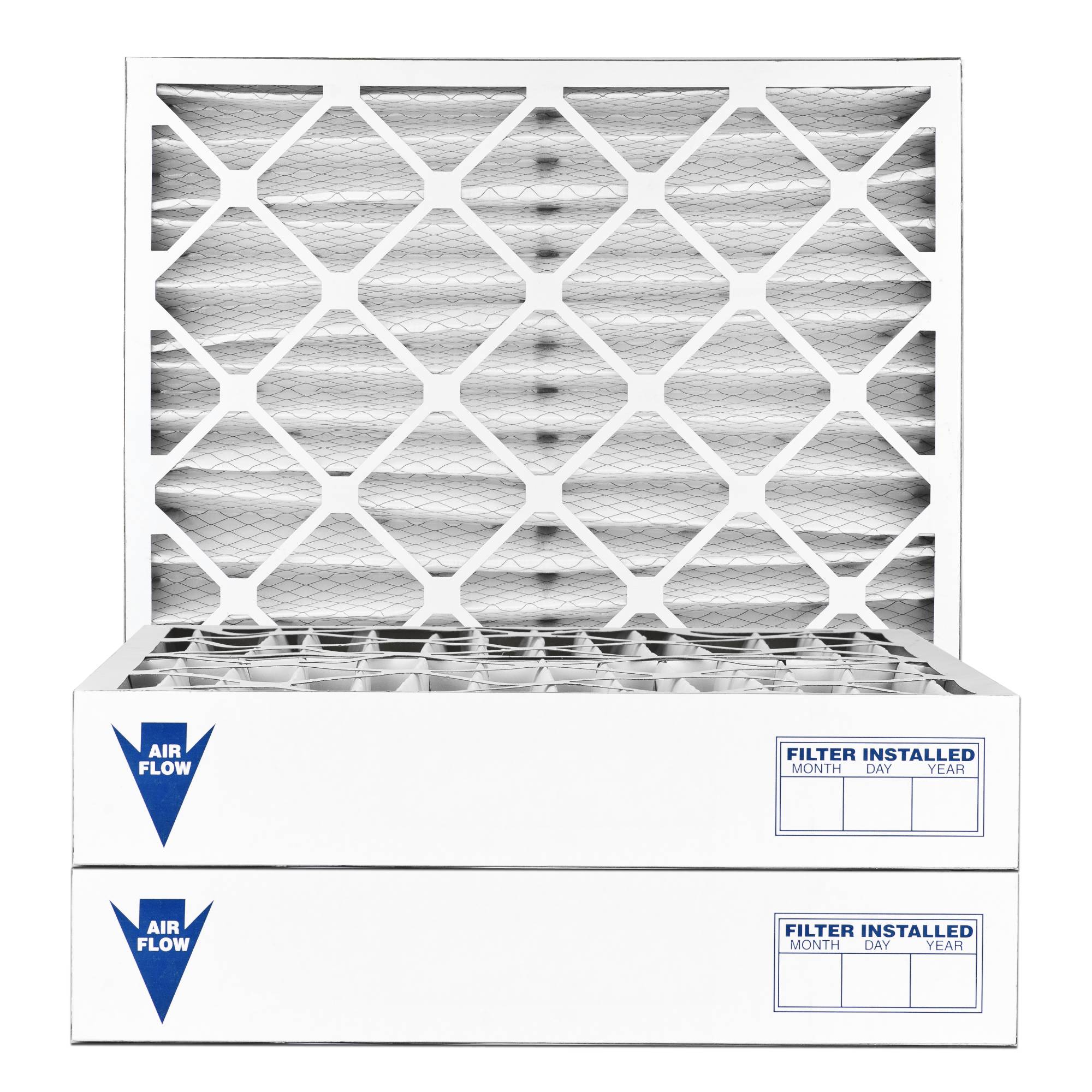 4" MERV 8 Furnace & AC Air Filter by Filters Fast&reg; - 3-Pack