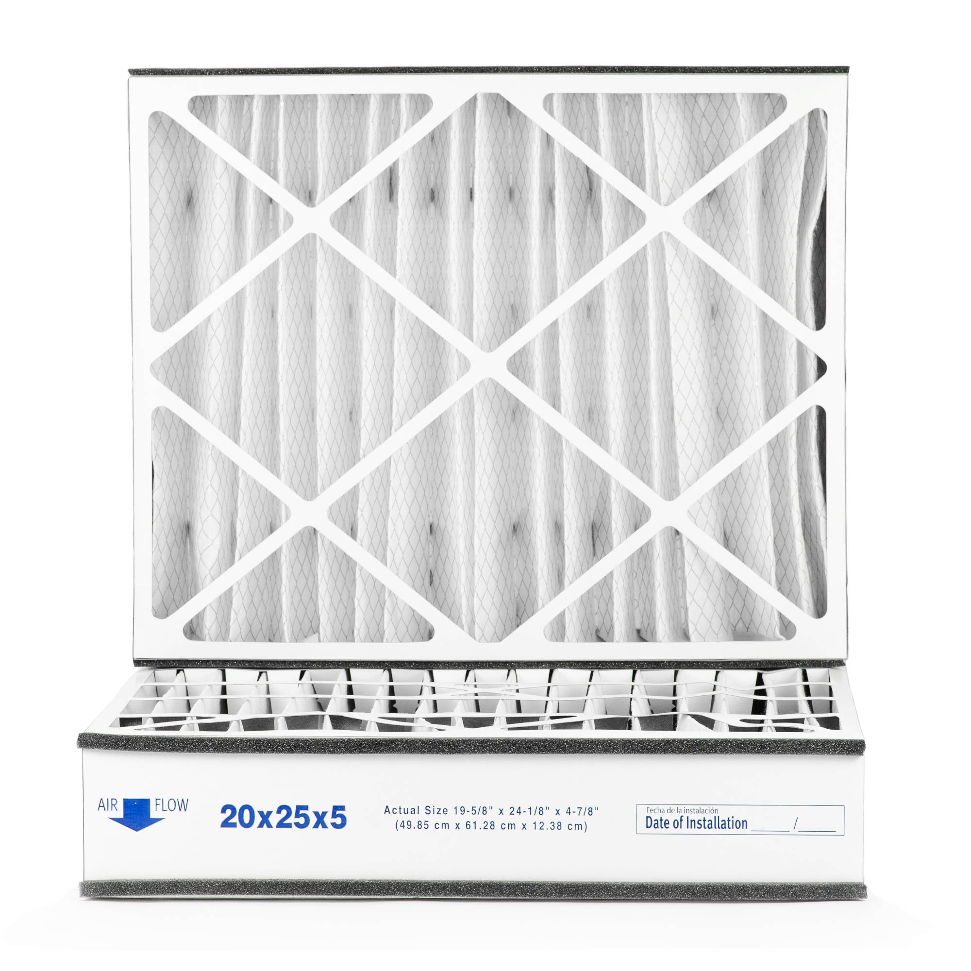 Filters Fast® Replacement for Trion Air Bear 255649-102 20x25x5 MERV 8 Furnace & AC Air Filter - 2-Pack