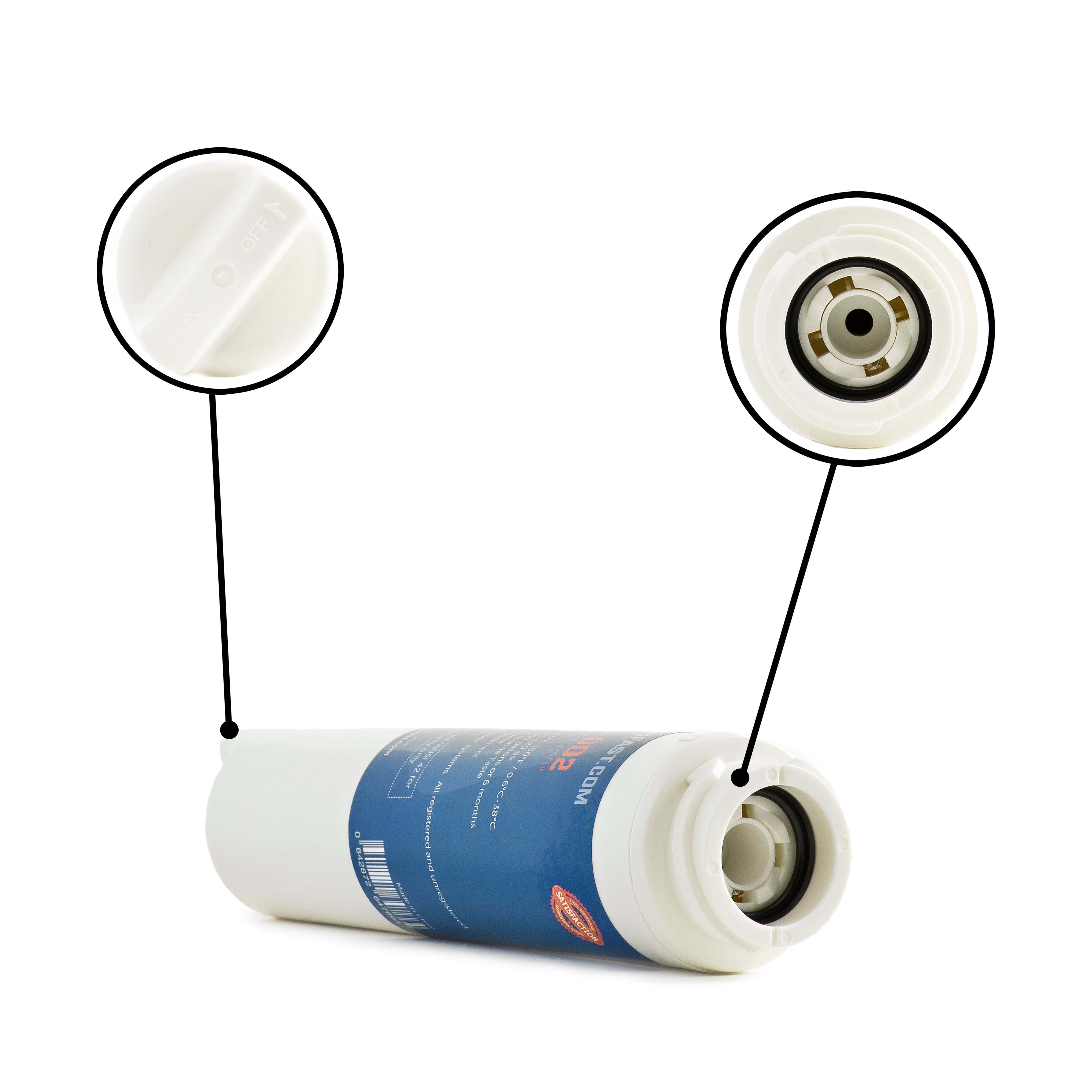 Filters Fast&reg; FFUS-002 Replacement for GE GXRLQR