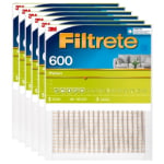 Filters Fast® Replacement for 3M Filtrete MPR 600 Pollen Air Filter (Green) - 6-Pack