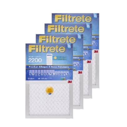 Filtrete Smart Air Filter S-EA23-4 14"x24"x1", 2200 MPR- 4-Pack