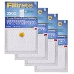 Filtrete Smart Air Filter, S-EA02-4, 20"x20"x1", 2200 MPR 4-Pack