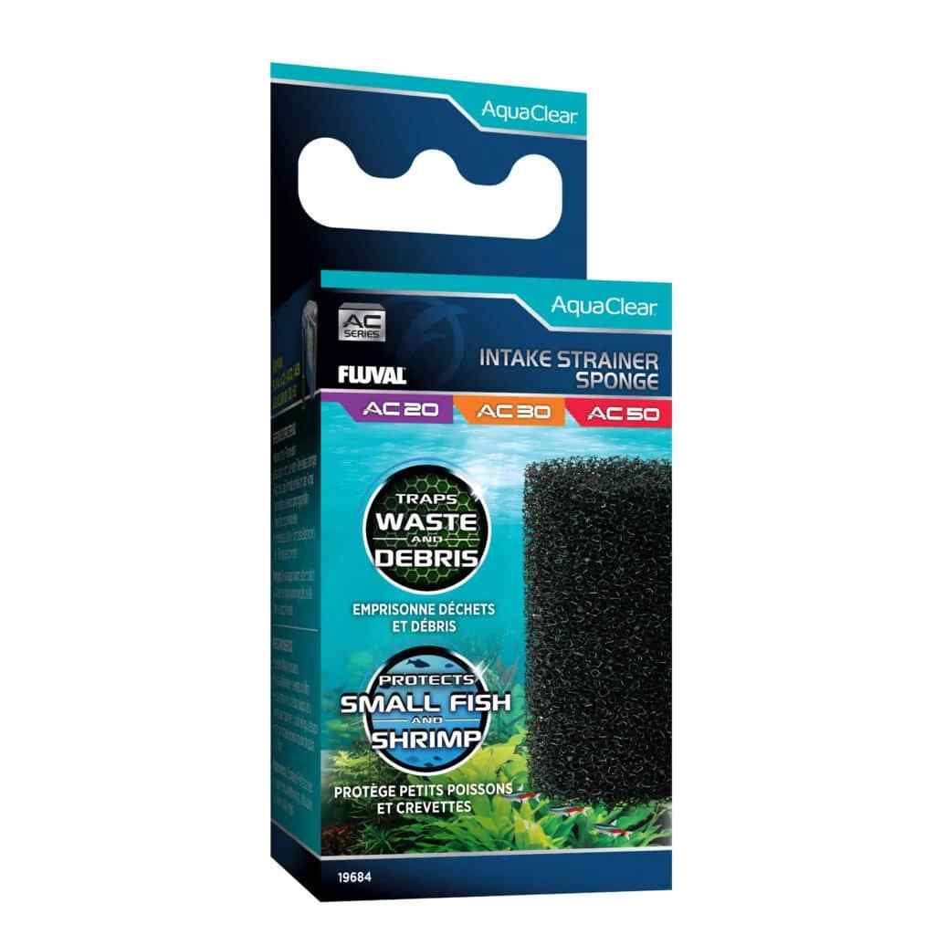 Fluval 19684 Intake Strainer Sponge for AC20/AC30/AC50 Power Filter