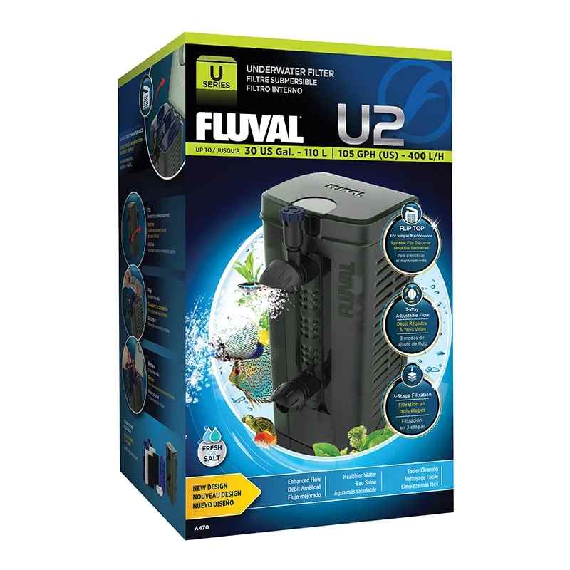 Fluval U2 Underwater Aquarium Filter System