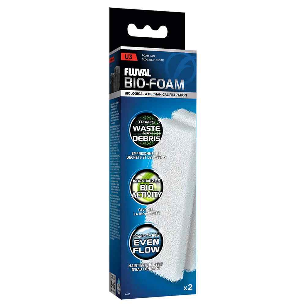 Fluval FLUVAL U3 replacement part - Fluval U3 Underwater Filter Foam Pad - Fluval Foam