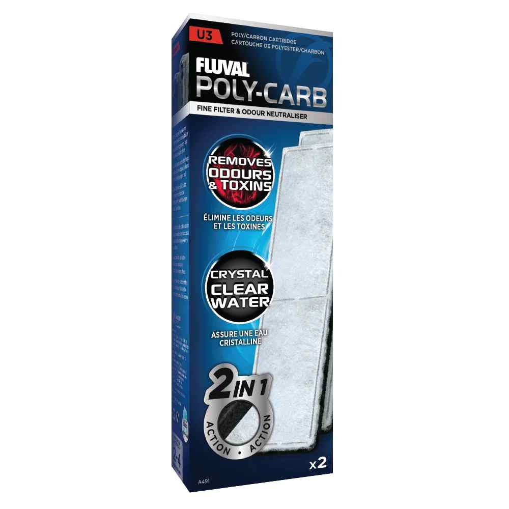 Fluval FLUVAL U3 replacement part - Fluval U3 Poly Carbon Underwater Filter Cartridge