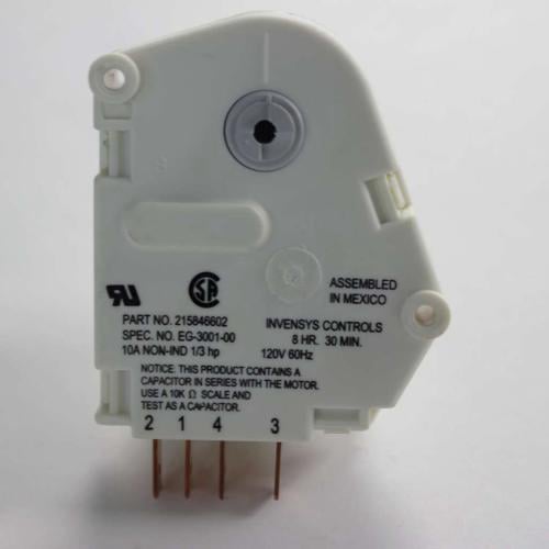 Frigidaire 215846602 Timer-Defrost,60 Hz,120 V,8 Ho