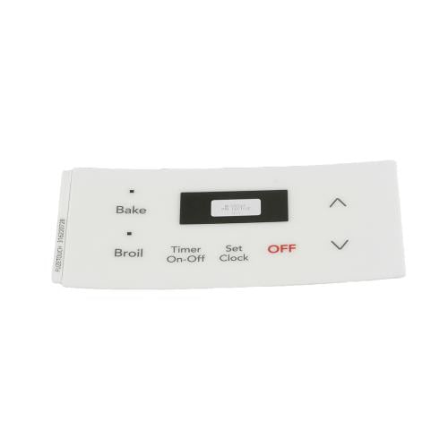 Frigidaire FEF326ASF replacement part - Frigidaire 316220728 Overlay,Clock,White