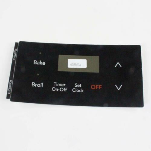 Kenmore 790.71521401 replacement part - Frigidaire 316220729 Touchpad Control Panel Overlay