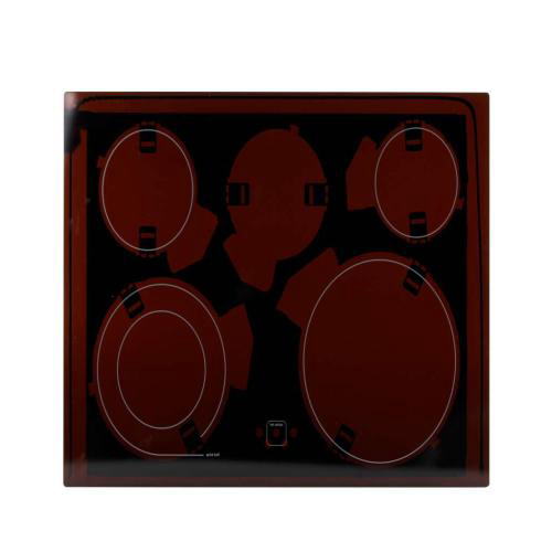 Frigidaire FFES3025PSG replacement part - Frigidaire 5304511185 Smoothtop Assembly,Glass,Black