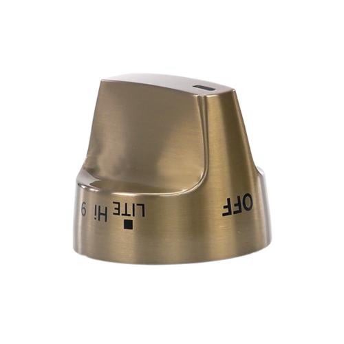 GE CGS700P4M2W2 replacement part - GE WB03X31673 Brushed Bronze Control Knob