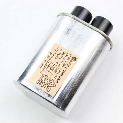 GE DVM1950DR1BB replacement part - GE WB27X10011 Capacitor 2100V/0.91 Microf