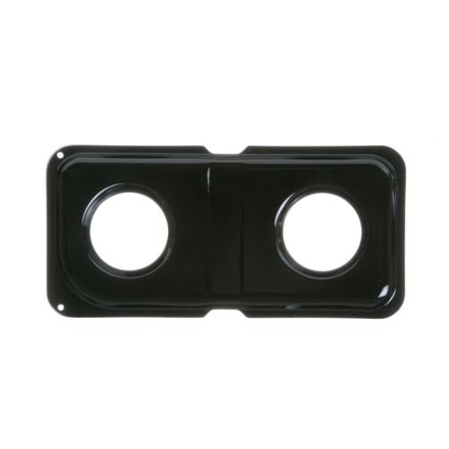 GE JGBP28DET1BB replacement part - GE WB34K10010 Double Black Porcelain Pan Lef